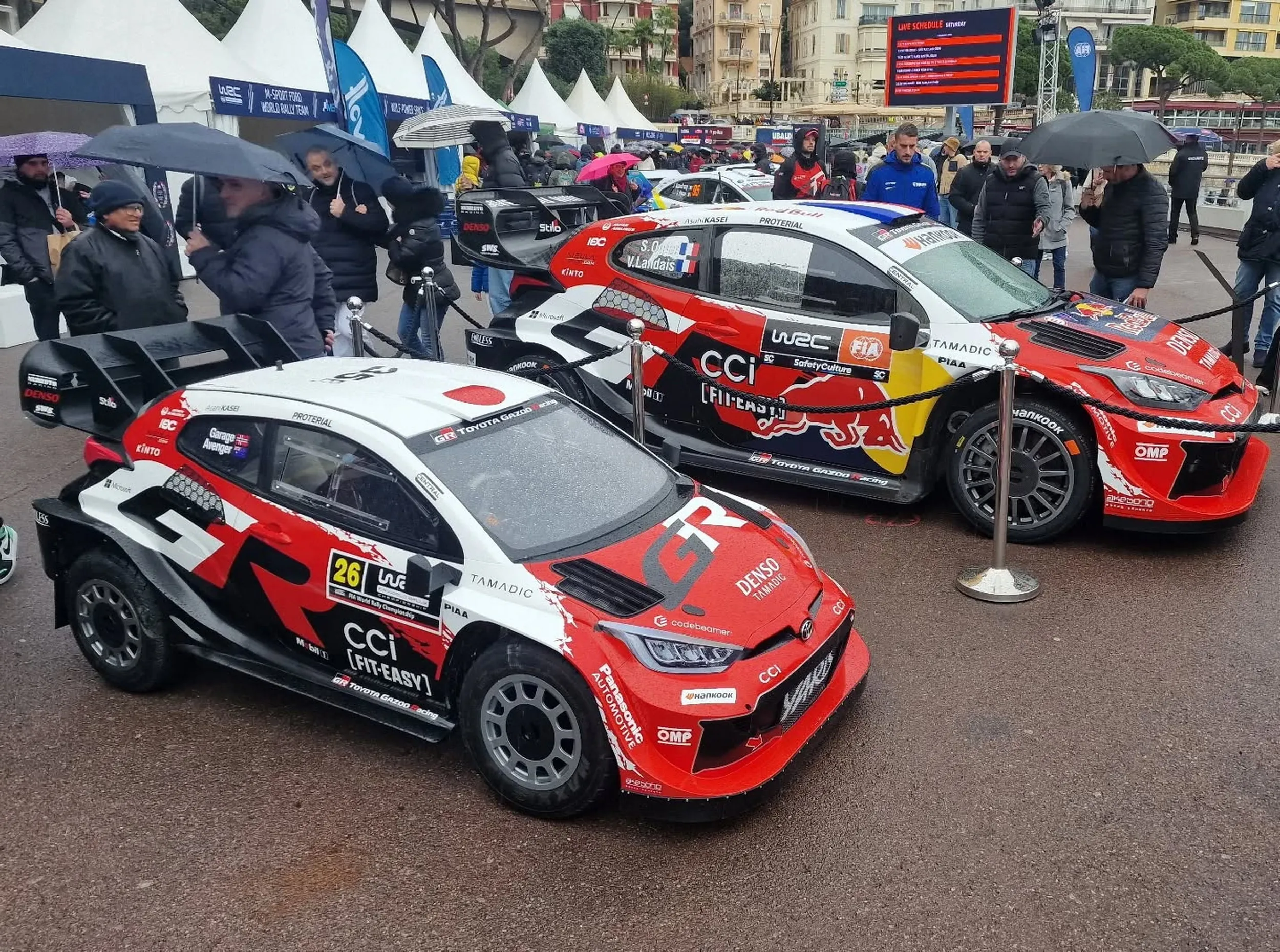 half-scale GR Yaris Rally1